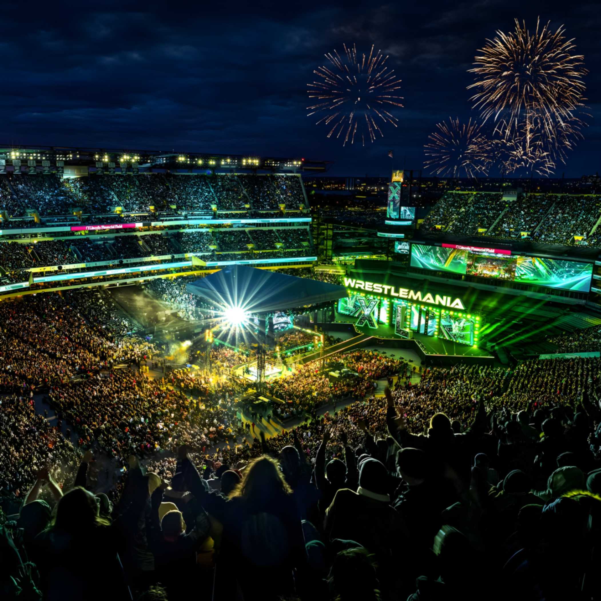 Lincoln Financial Field during Kendrick Lamar and SZA concert on May 5, 2025, Philadelphia