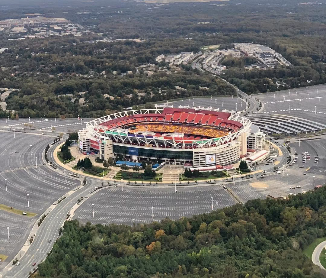 Northwest Stadium in Landover, the venue for The Weeknd, Playboi Carti, and Mike Dean's live concert on August 2, 2025.
